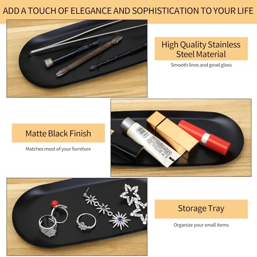 3 Pcs Bathroom Organiser Vanity Tray - Cosy Home Interiors 3 Pcs Bathroom Organiser Vanity Tray - Image 3