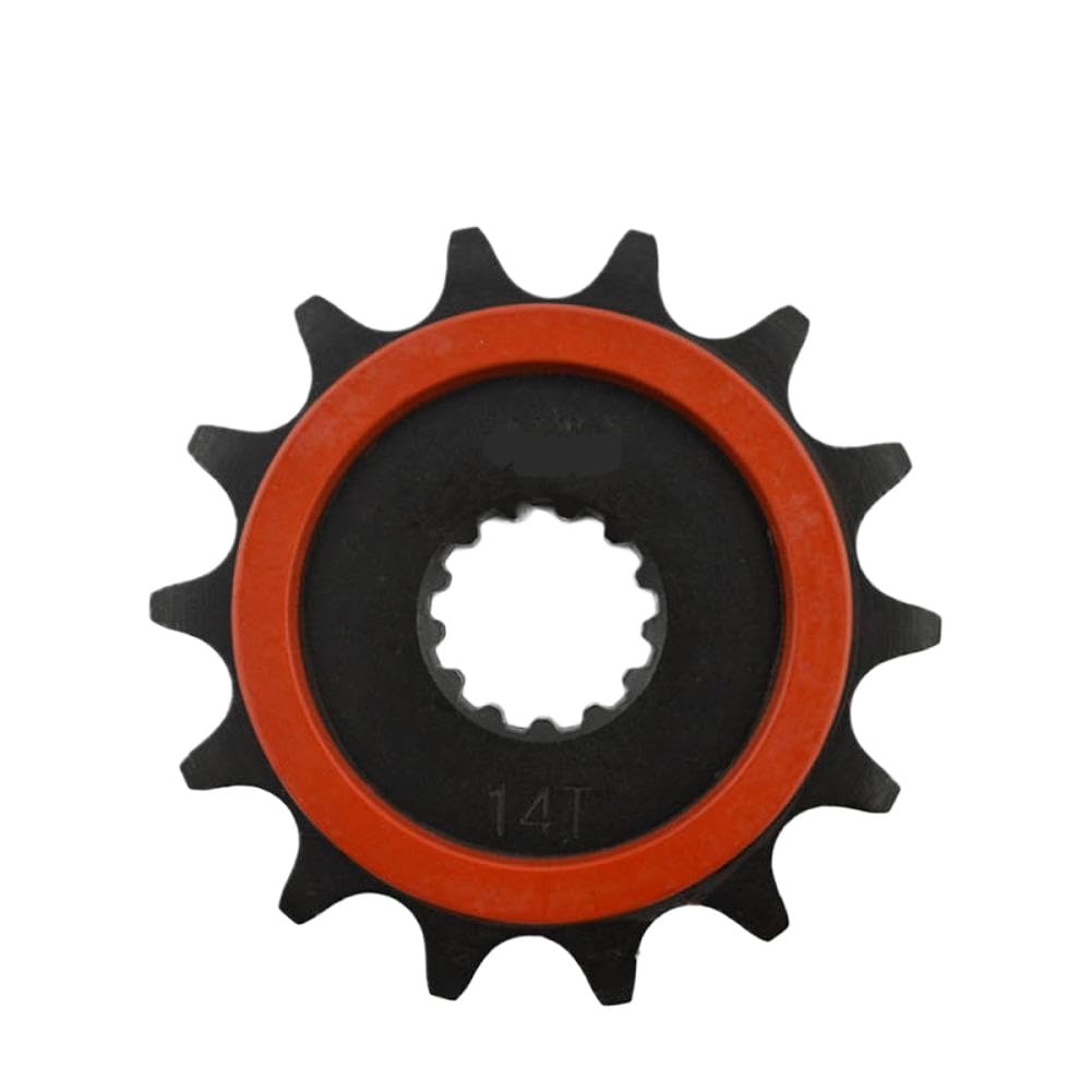 Piñón delantero 14T compatible con Jonathan 350 2001 2002 2003 2004 2005 2006 ALP 200 2000 2004 compatible con cadena 520