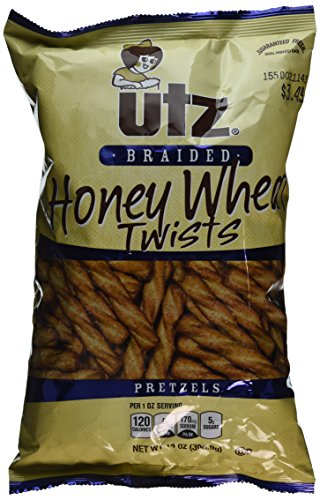Utz Braided Honey Wheat Twists Pretzels, 14 Ounce #TOP1