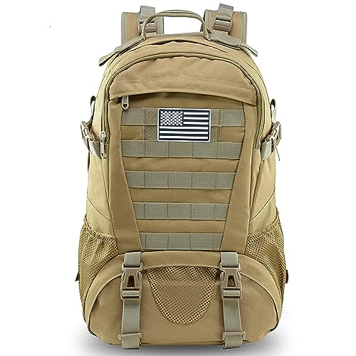 Image of Tactical Backpack for Men Molle Military Rucksack Pack Waterproof Daypack