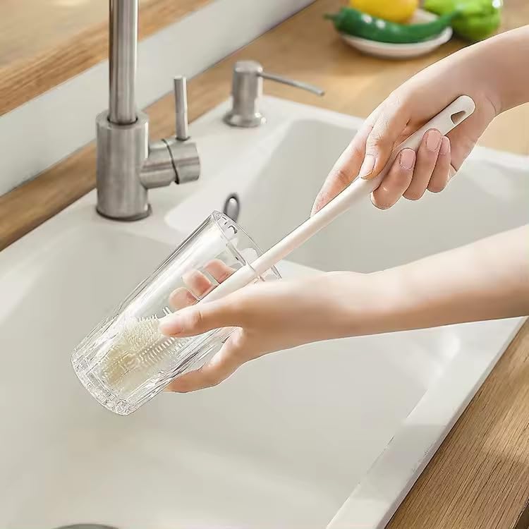 qbpatzwq Multi-Function Silicone Bottle Cleaning Brush Scrubber Brushes for Cup Cleaner Brush Long Handle | Foldable Cleaning Brush Soft Water Bottle Brush Kitchen Household Supplies (Pack of) (01) (B0DGF1QV12) Amazon Price History, Amazon Price Tracker
