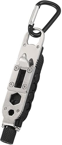 Destornillador Llavero Multiherramienta Alicates Destornillador de bolsillo Multiherramienta Pequeña Herramienta de Bolsillo Multiherramienta para