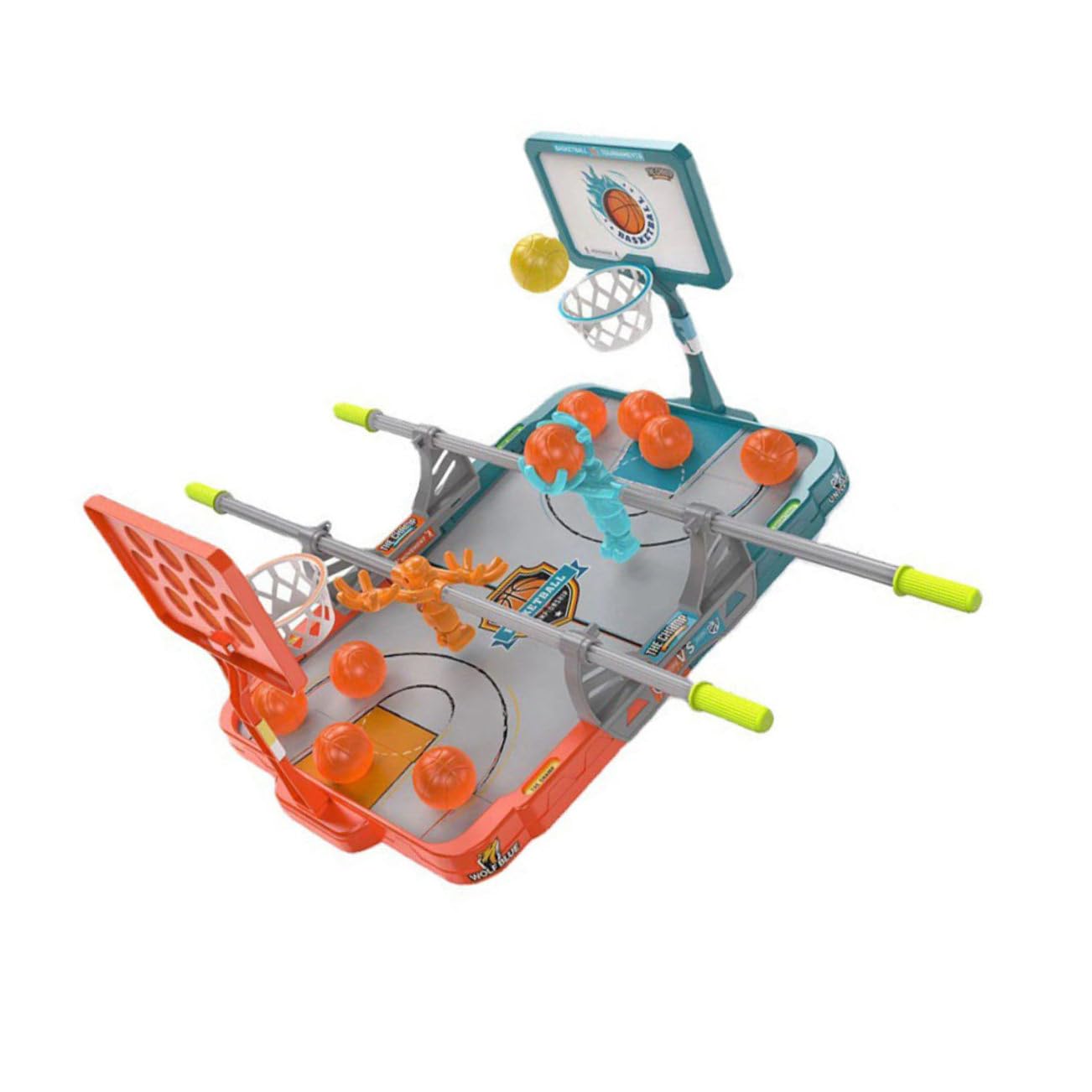 HONMEET 1Set Desktop Finger Basketball Game for Educational Indoor for Boys and Player Edition with Basketballs and Material for Fun Family Interaction