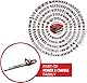 Einhell Akku-Heckenschere GE-CH 18/60 Li-Solo Power X-Change (18 V, 60 cm Schnittlänge, 22 mm Zahnabstand, drehbarer Handgriff, inkl. Schnittgutsammler, ohne Akku)