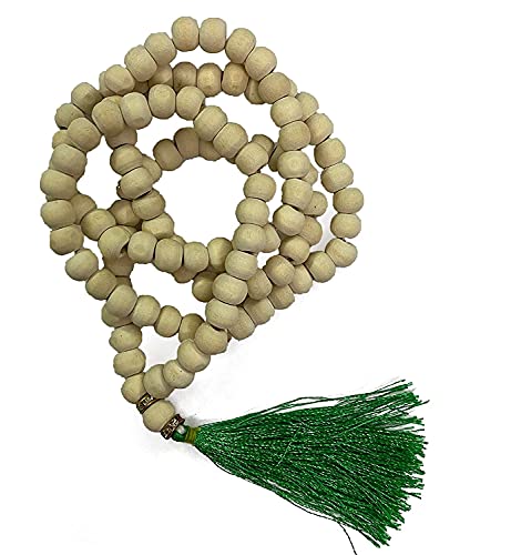 Mala Tulsi 108 perles pour le chant de mantras japa et la méditation