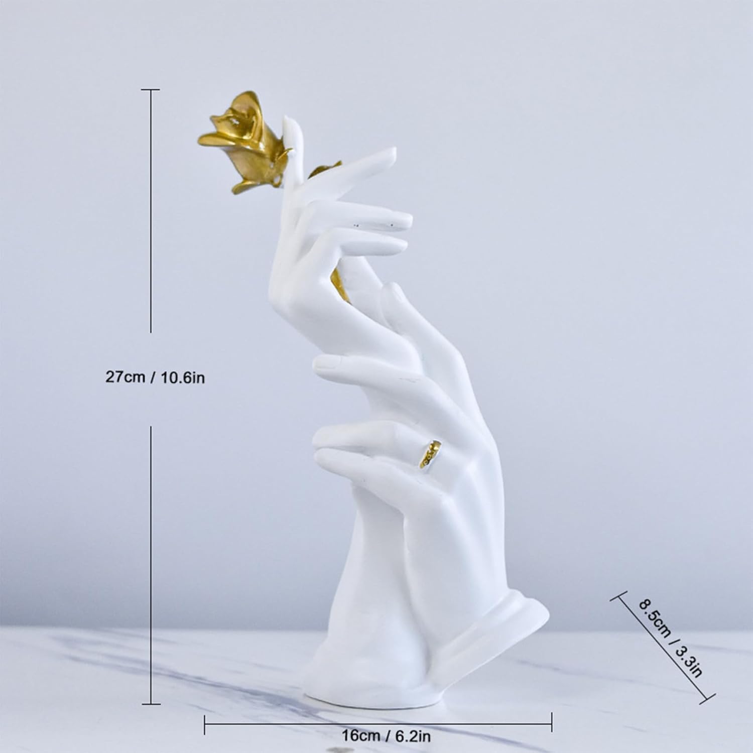 Statue gestuali e sculture, statue astratte gestuali, decorazioni per la casa, perfette per matrimoni, scrivania, decorazione, regali(femmina)