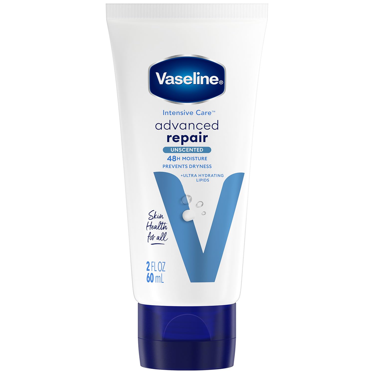 Vaseline Intensive Care Advanced Repair Travel-Size Fragrance-Free Body Lotion for Extremely Dry Skin 2 Oz