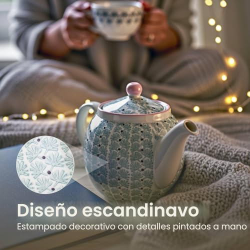Miniatura 8 de Bloomingville 82040573 Cozy - Tetera Cerámica