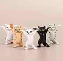 希少 猫 フィギュアと小物セット レア 鑑賞 ガチャ imgrc0121622269.jpg