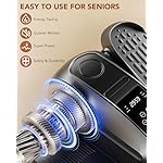 Under Desk Elliptical Machine, Leg Exerciser Electric as Seen on TV for Seniors, 24 Modes Romote Control Home Workout Exercise Equipment - Image 2