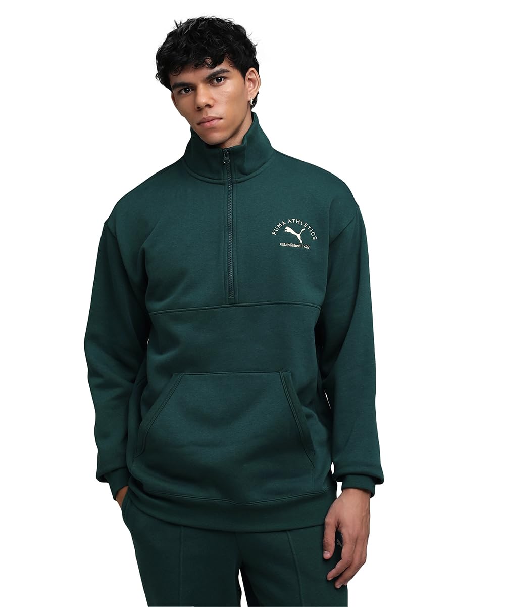 | Class Men's Half Zip Sweater | Green Terrain | M