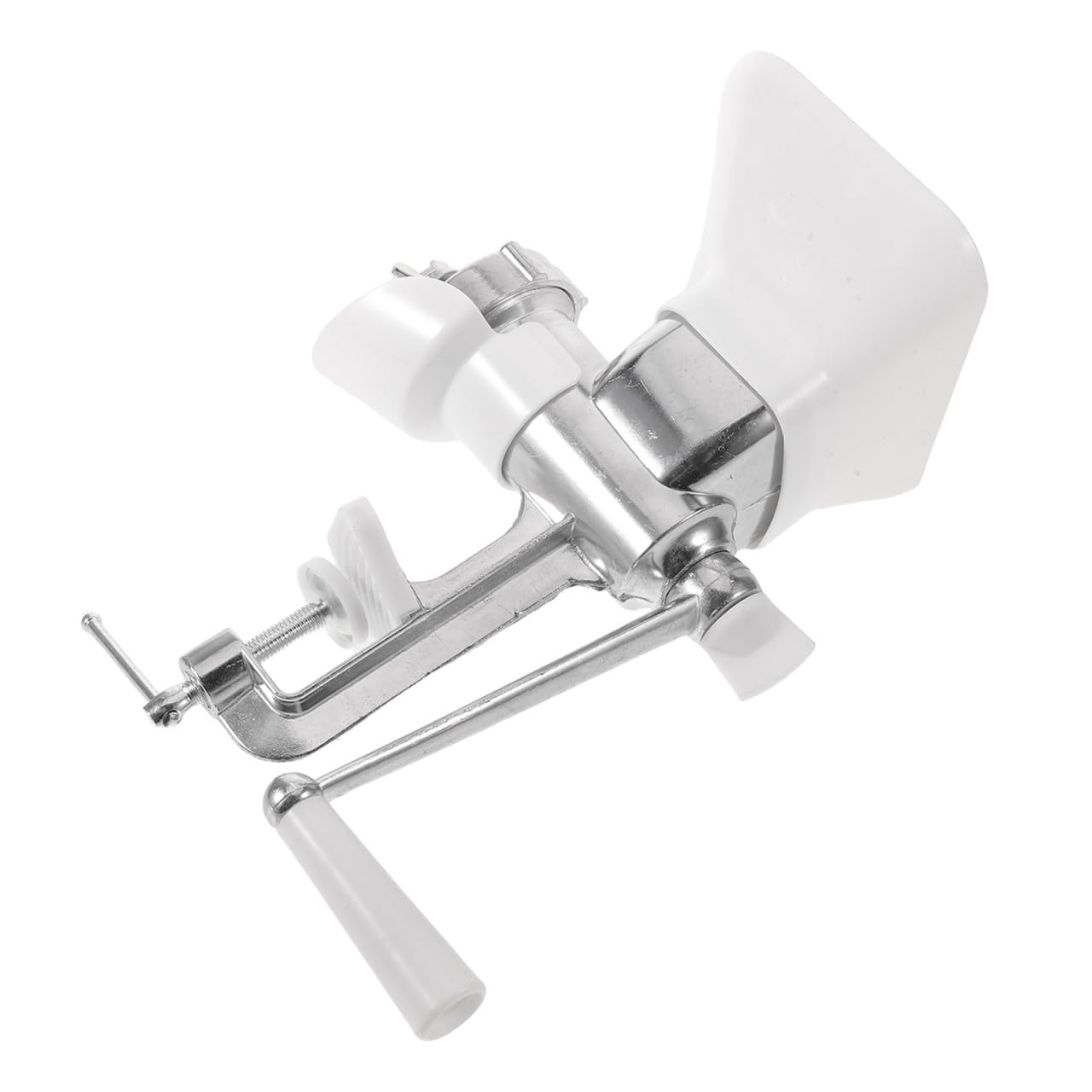 ibasenice Máquina Manual Estructura Resistente de Hierro y Plástico para Pellets de Alimento para Gallinas y Patos Adecuado para Granjas y Patios Domésticos