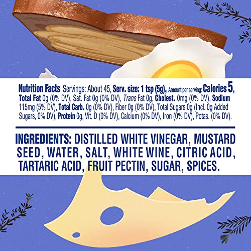 Image of Grey Poupon Dijon Mustard (8 oz Jar) (Pack of 2)