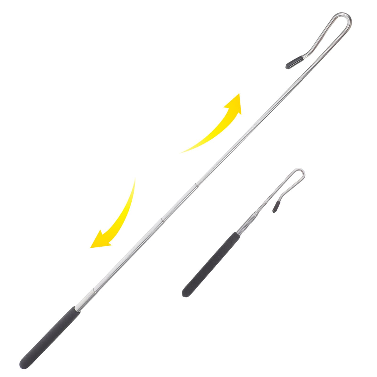 Toddmomy 4 Varillas de Mano Telescópicas de Aleación Ajustables para Control de Brazos de Títeres, Accesorios para Títeres en Escenario o Control Individual