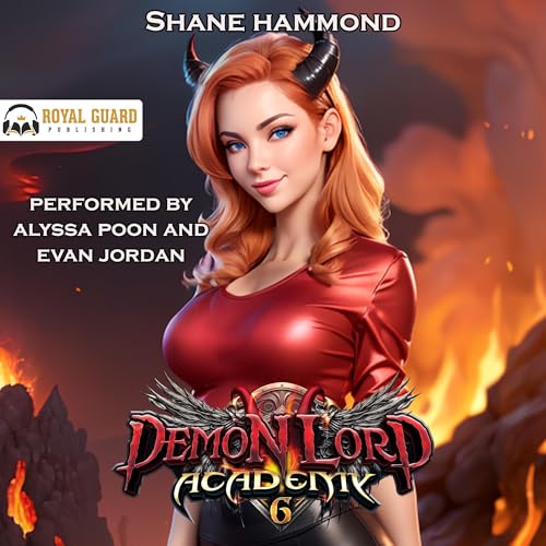 Demon Lord Academy 6 Audiolivro Por Shane Hammond capa