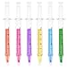 SunAngel 4 Syringe Pens + 6 Pill Pens + 6 Syringe Highlighters Fluorescent Needle Watercolor Pen (16 Pieces)