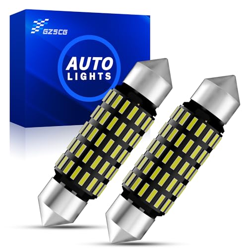 GZ5CG 2PCS 39MM C5W LED Lampadine 12V 24V Bianco Siluro Festone L...