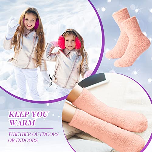 Image of Handepo 60 Pairs Women Fuzzy Socks Bulk