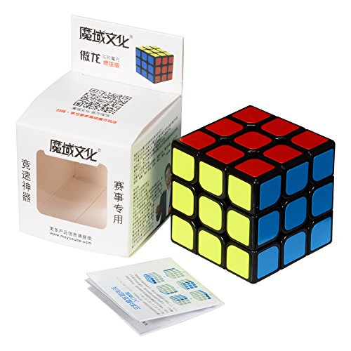Image of MoYu AoLong V2 3x3x3 Speed Cube Enhanced Edition Black