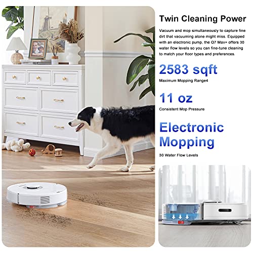 roborock-Q7-MAX-Robot-Aspirador-y-trapeador-con-Base-de-Vaciado-automatico-Puro-Limpieza-Manos-Libres-hasta-7-semanas-succion-de-4200-Pa-Tiempo-de-Funcionamiento-de-180-Minutos-Blanco