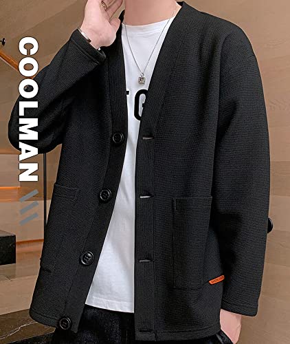 Poperdision カーディガン メンズ ジャケット の商品画像 2