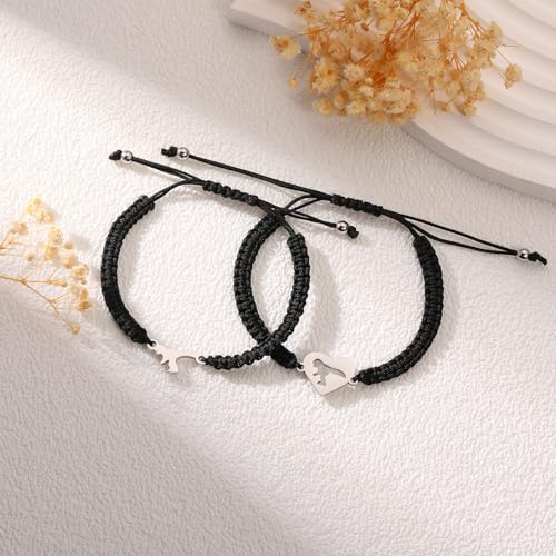 P. BLAKE First Day of Kindergarten Bracelet Back to School Gifts Mommy and Me Matching Bracelets Set for Mother Daughter Son Girls Boys Jewelry Gifts2