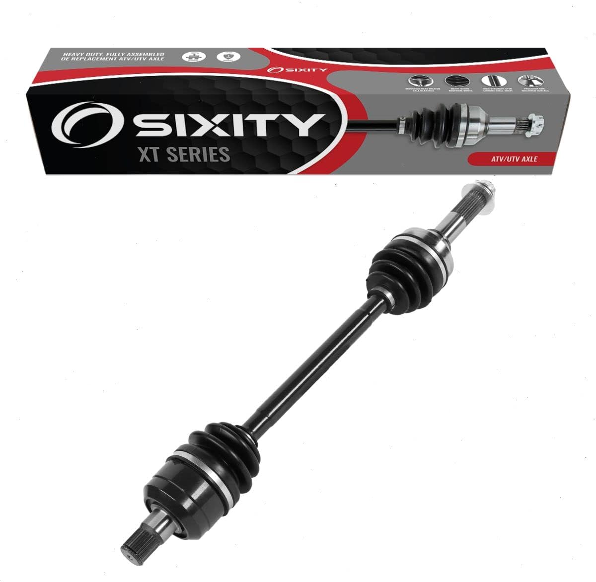 Sixity XT Rear Left Axle compatible with Kawasaki KRF800 Teryx Camo LE KRT750 Teryx4 4x4 EPS KRT800 2012-2015