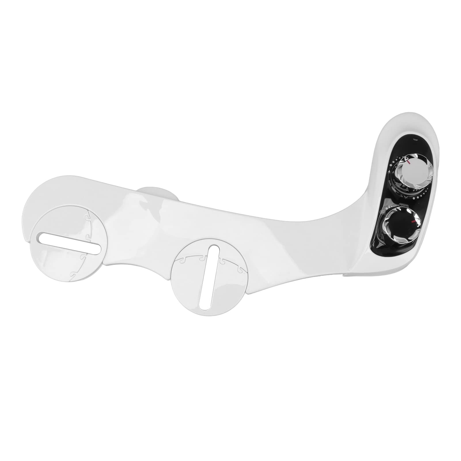 Generic Accesorio para bidé Frío y Caliente de Doble Boquilla, Pantalla Digital de Temperatura para Baño, Cómodo Diseño de ABS, Adecuado para Todos los Usuarios