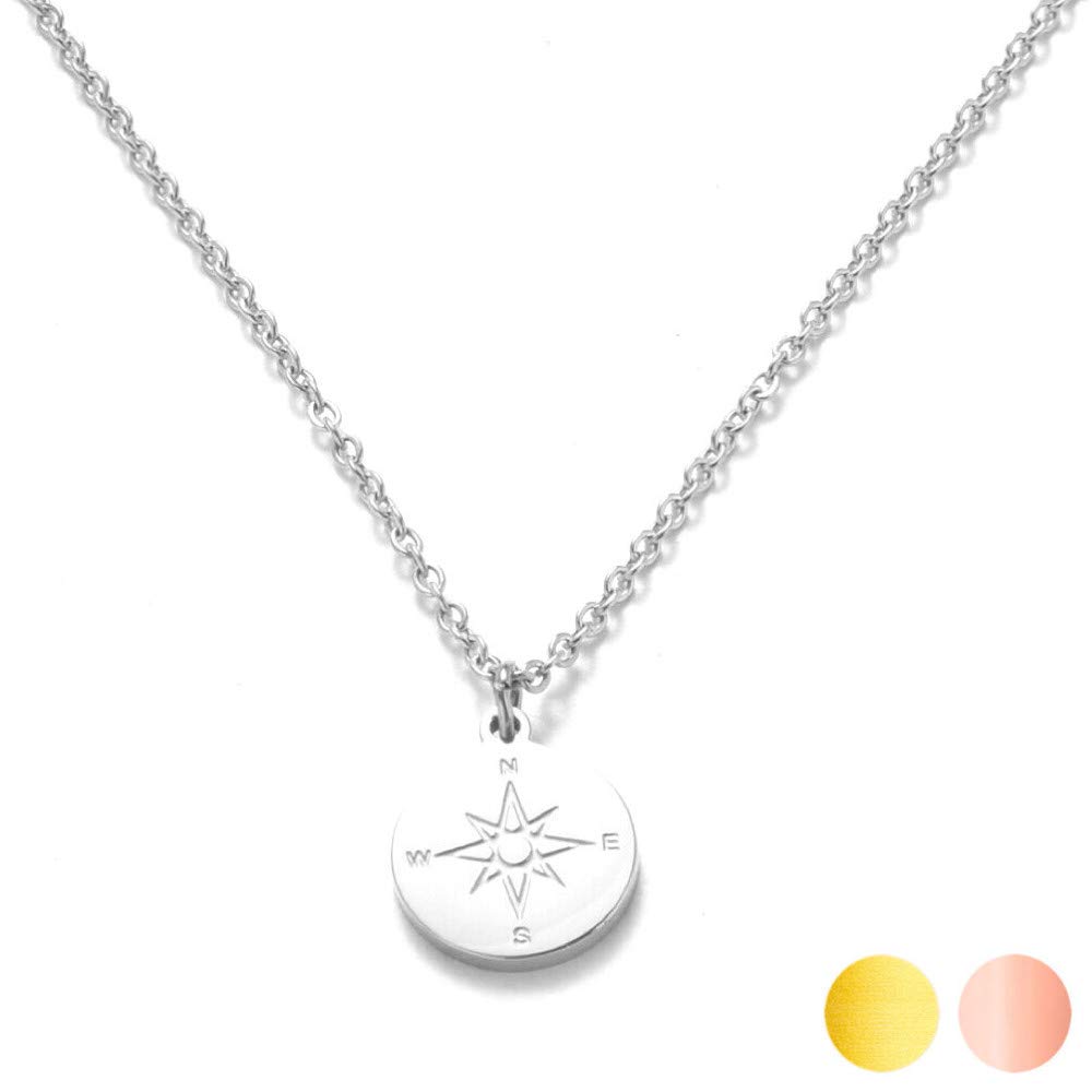 Kim Johanson Heidi – Parure Argento Con Collana E Orecchini In Acciaio E Zirconi – Regalo Donna