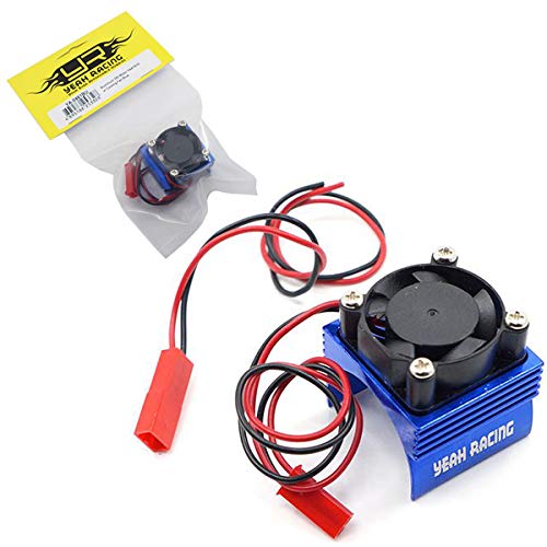 Yeah Racing YA0461BU Aluminum 380 Motor Heat Sink w