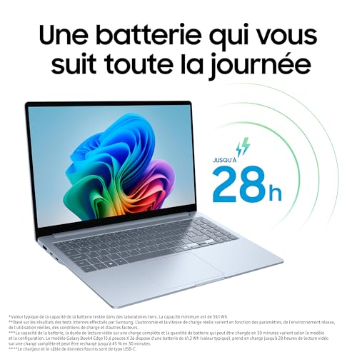 Ordinateur portable Galaxy Book4 EDGE 15.6' X1P Copilot+ - vue 7