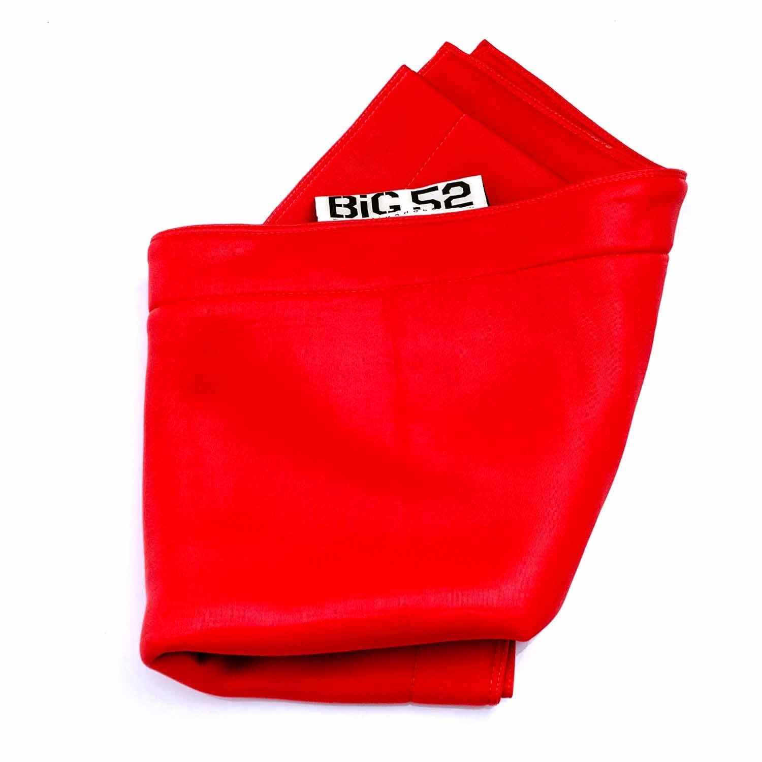 LIVEDECO - Housse Vide Pouf Géant XXL, Flottant pour Piscine, Rouge Pool BiG52