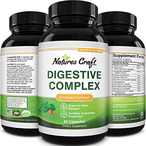 Daily Cleanse Gut Health Supplement - Gut Cleanse Probiotic Supplements for Digestive Health - Herbal Cleanse Pills with Super Digestive Enzymes with Probiotics and Prebiotics for a Digestive Cleanse