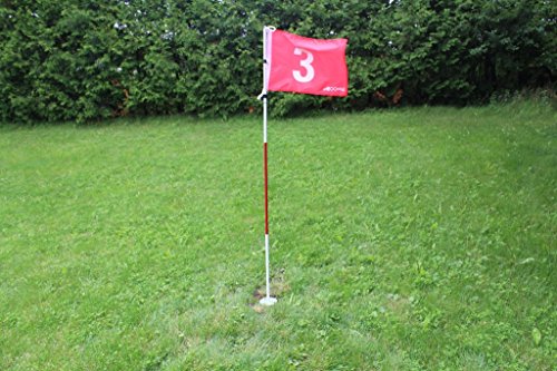 2sets A99Golf Hole cup set Backyard Practice Pole Cup Flag Stick Putting Pitch