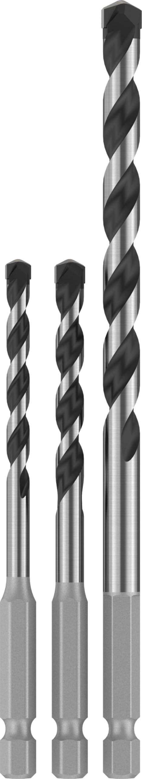 PRO HEX-5 Drill Bit 3pc set 5x100/6x100/8x150mm
