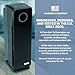 GermGuardian 5-In-1 HEPA Air Purifier for Home, Pet Air Purifier with HEPA Air Filter & UV-C Light, AC4300BPTCA, 743 Sq. Ft., 22'' Tower, Black