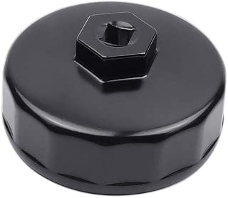 Ibetter 74mm 14 Flutes Oil Filter Wrench for Volkswagen, Mercedes Benz, VW, Audi, Porsche, Mazda, Sprinter and More - Also Fits Select Mobil1, Bosch, Mahle and Other Aftermarket Filters(Black) - coolthings.us