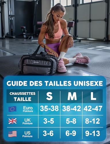 Chaussettes en viscose de bambou pour running et rando active - 2