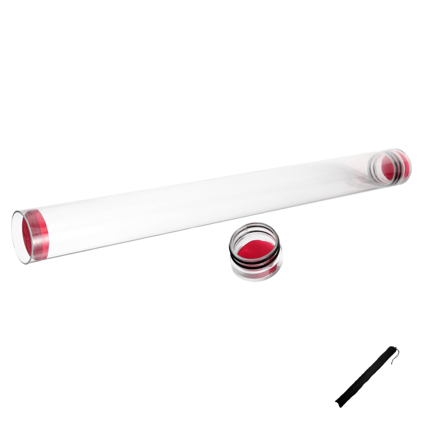 BESPORTBLE Fishing Floats Storage Tube Transparent Float Box for Outdoor Fishing Accessories