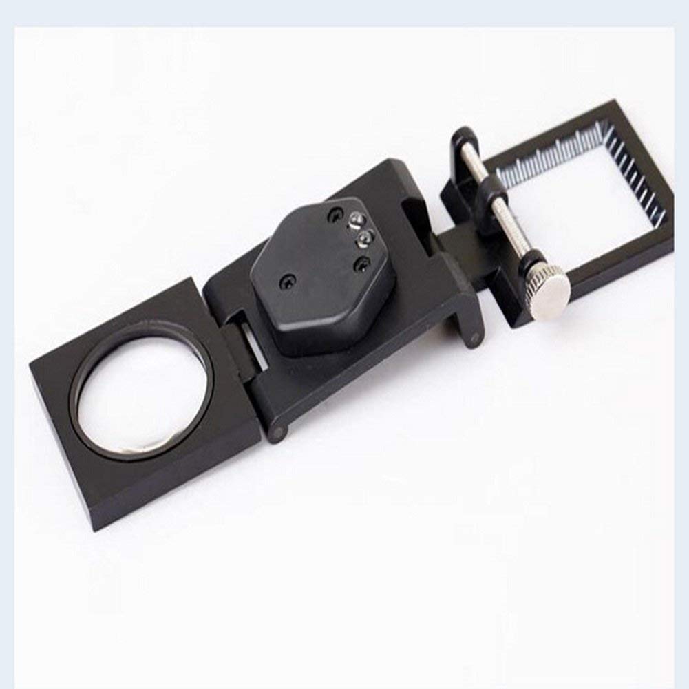 Lupas, Lupa con luz, Manos Libres, Lente HD 10X, portátil, Plegable, para Leer, Reloj, reparación electrónica.