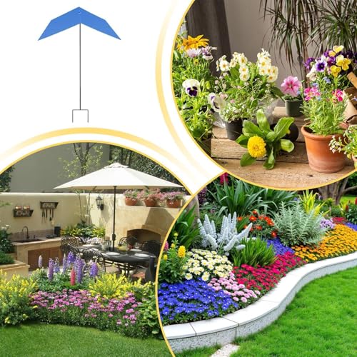 Sombrilla para plantas premium con defensa UV duradera para parterres 4