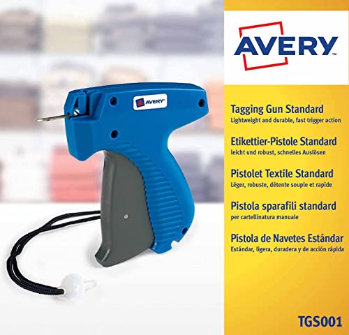 Avery AS020 - Pack de 5000 navetes para pistola etiquetadora de precio tamaño 20 mm Cover