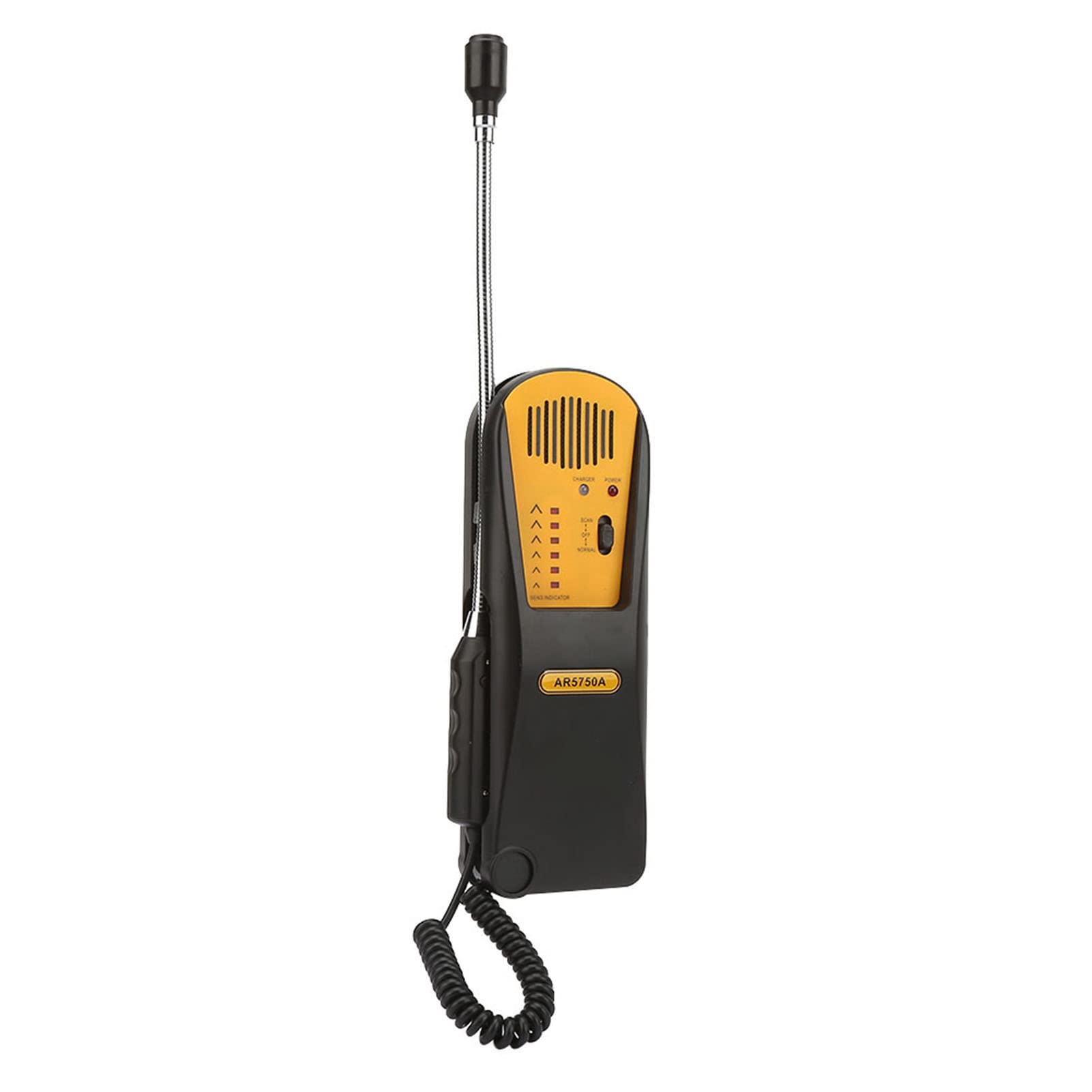 AR5750A Detector de Flúor Halógeno Portátil Detector de Fugas Halógenas Detector de Fugas de Gas Flúor con Carga USB y Zumbador