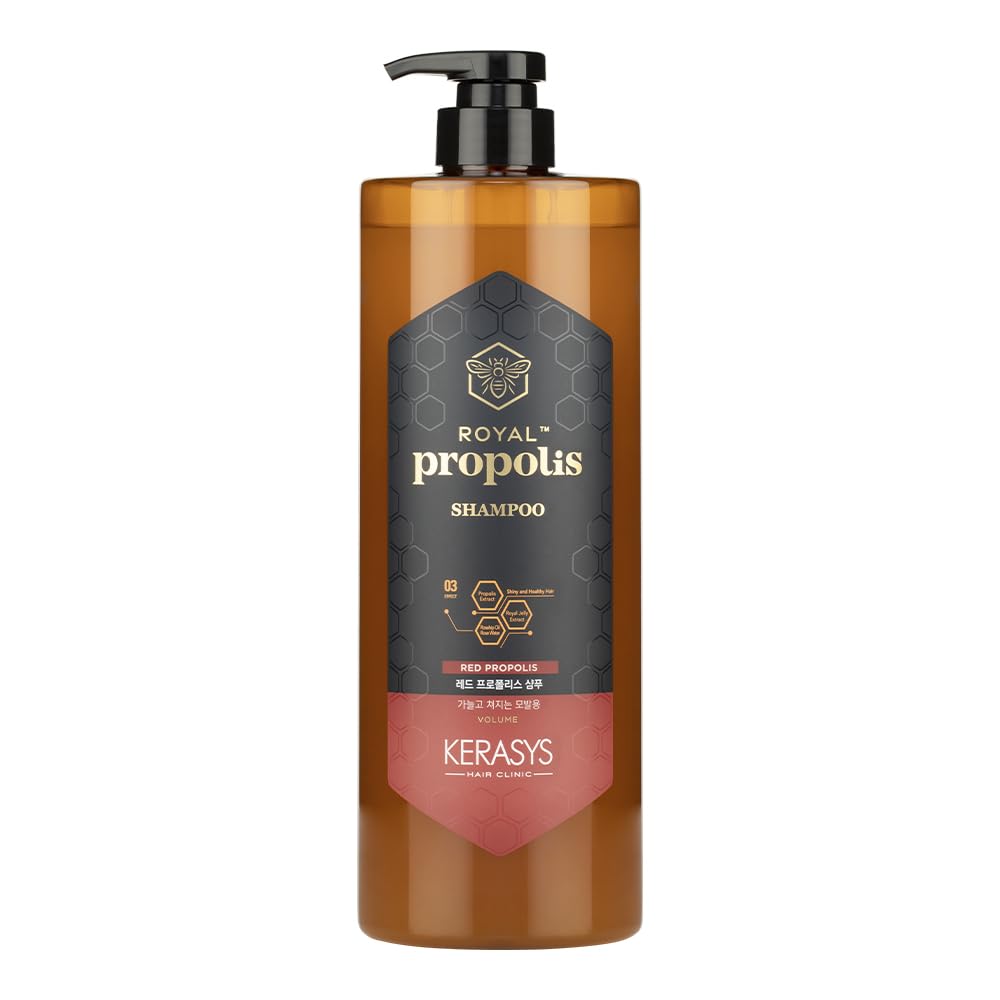 Kerasys Royal Propolis Shampoo Red Pink Blossom Scent 1000ml / 33.8 fl oz