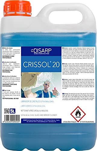 Limpiador de cristales da brillo y transparencia