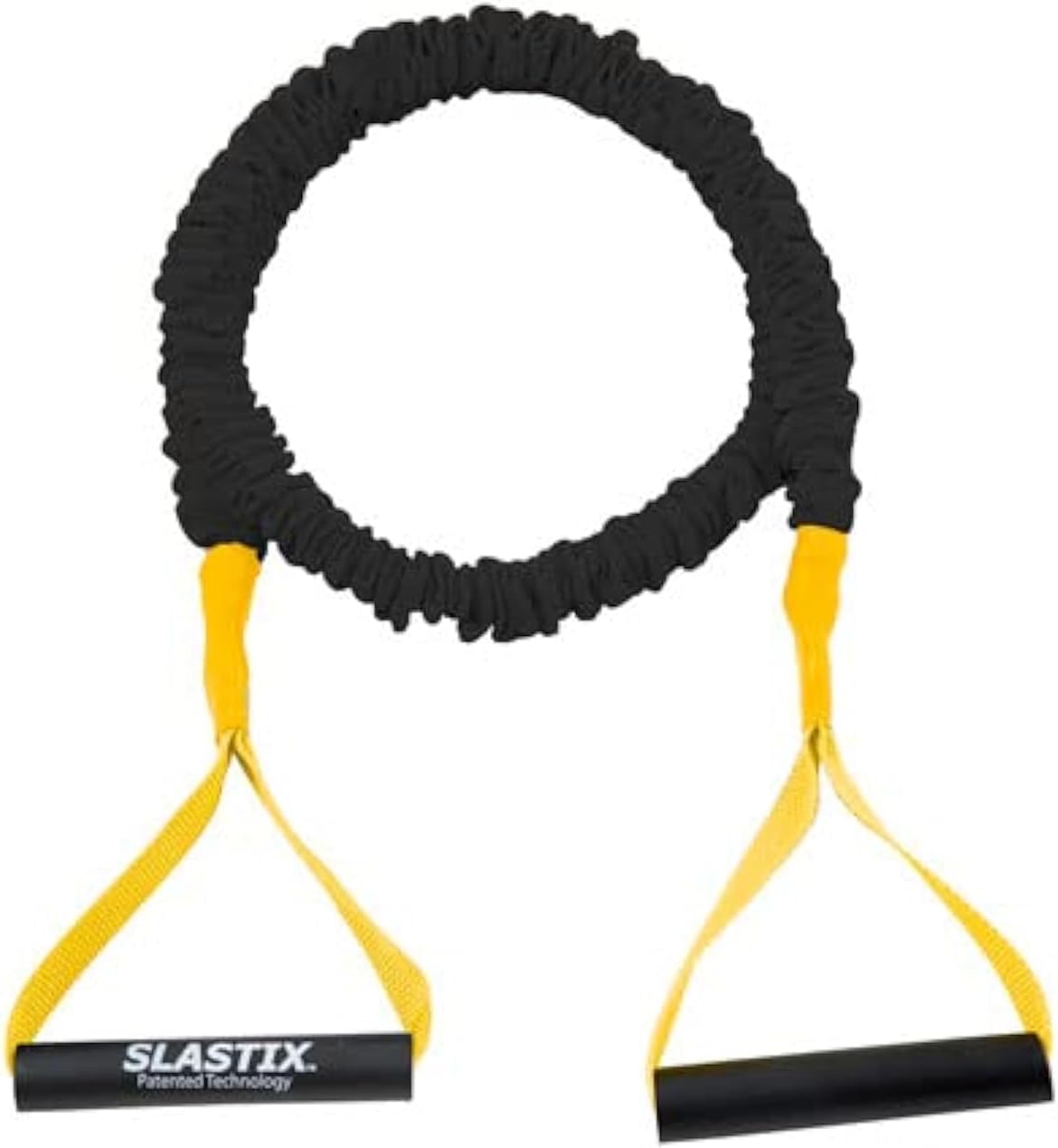 Stroops Slastix Toner Resistance Bands with Handles | Safe Sleeve Exercise Bands for Strength Training, Full Body Workouts, and Home Gym Fitness