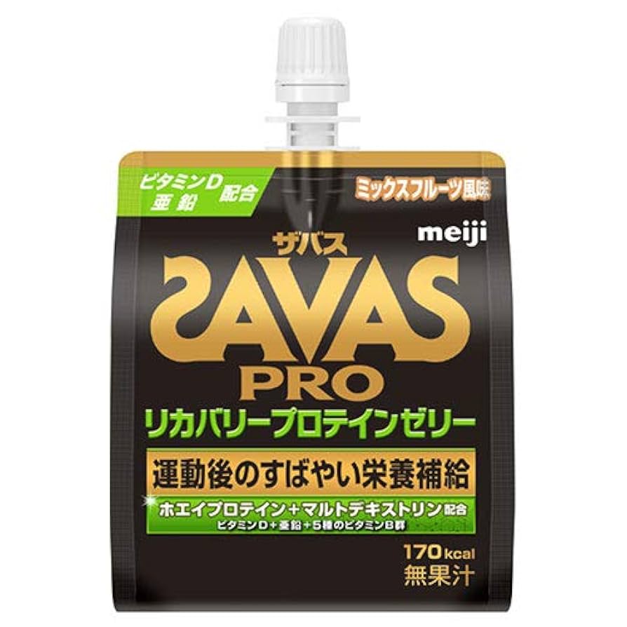 Amazon | 明治 ザバス プロ リカバリープロテインゼリー 180g