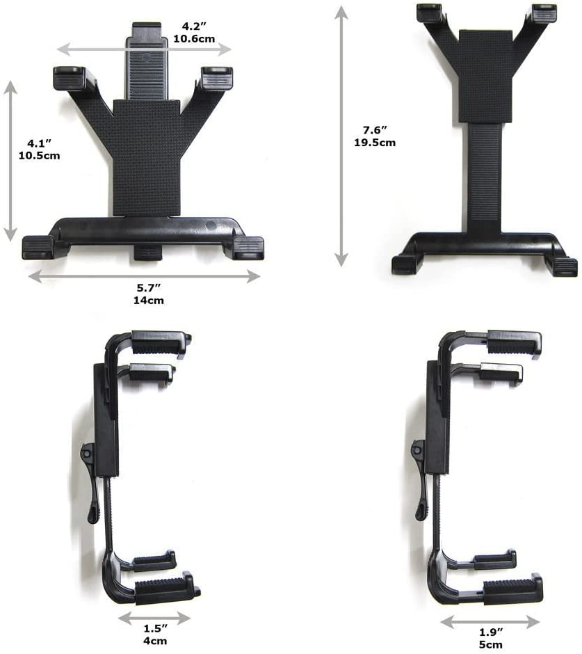 Extra Long Suction Cup Mount For Garmin GPS - 14-18" Telescoping Metal Arm For DriveSmart & Dezl Models