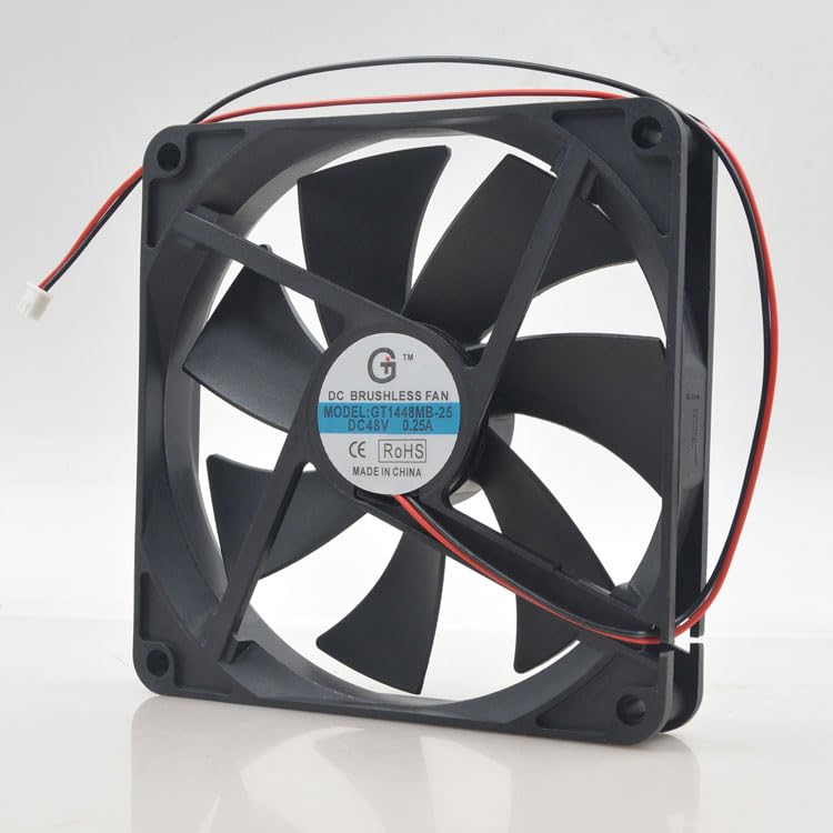 14cm 48V 0.25A 14025 GT1448MB-25 Car Air Conditioner Silent Ventilation Fan