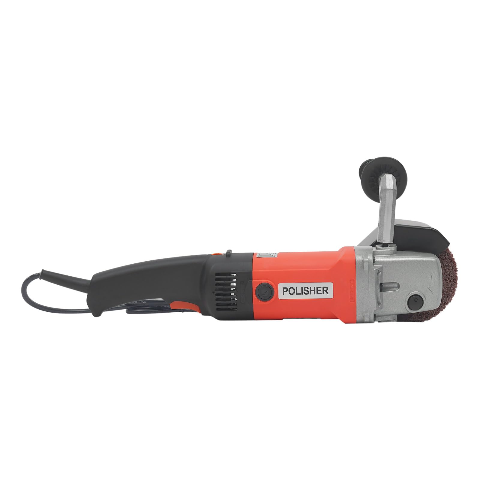 Ponceuse À Rouleau 1400 W - Ponceuse À Brosse - Polisseuse - 8 Vitesses Réglables - Pour Bois, Métal, Acier Inoxydable, Sols, Pierre, Carrelage, Plastique, Surfaces Peintes